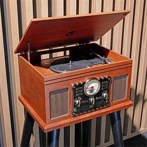 Volkano VK-3161 WD Bluetooth Usb Kayıt Özellikli Retro Pikap