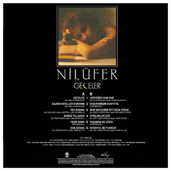 Nilüfer - Geceler Plak
