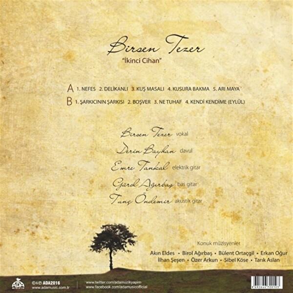 Birsen Tezer  İkinci Cihan Plak 2
