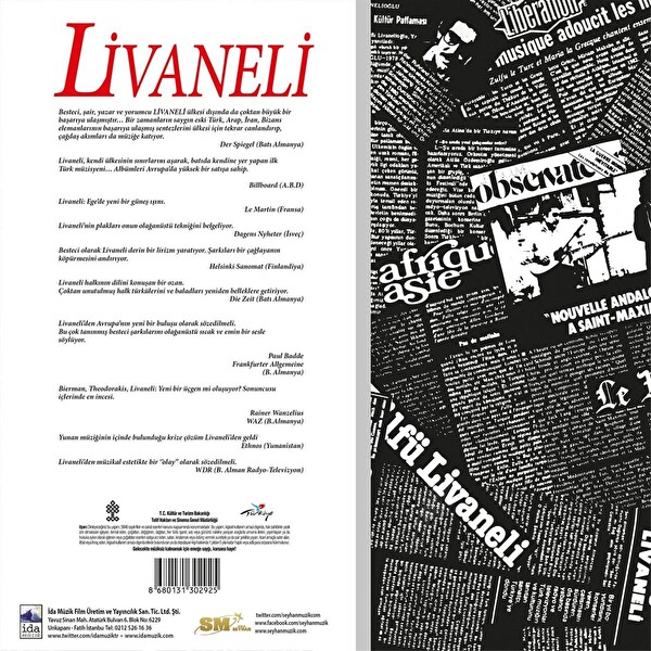 Zülfü Livaneli   Ada Plak 2