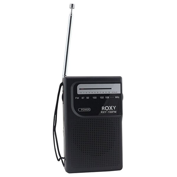 Roxy Roxy RXY-150 Cep Tipi Pilli Mini Analog FM Radyo