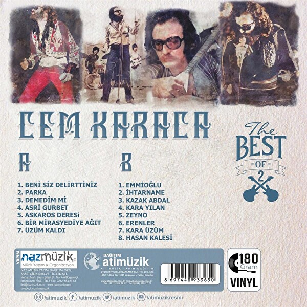 Cem Karaca   The Best Of 2 Plak 2