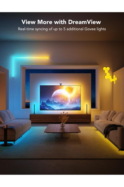 Govee H605C311 Envisual T2 55 65 TV Arkası LED 5