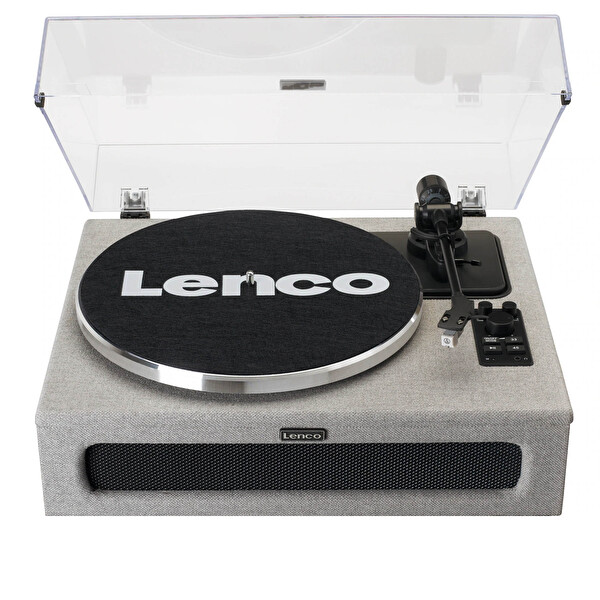 Lenco LS-440GY Gri Kumaş Dahili Hoparlörlü Bluetooth Pikap