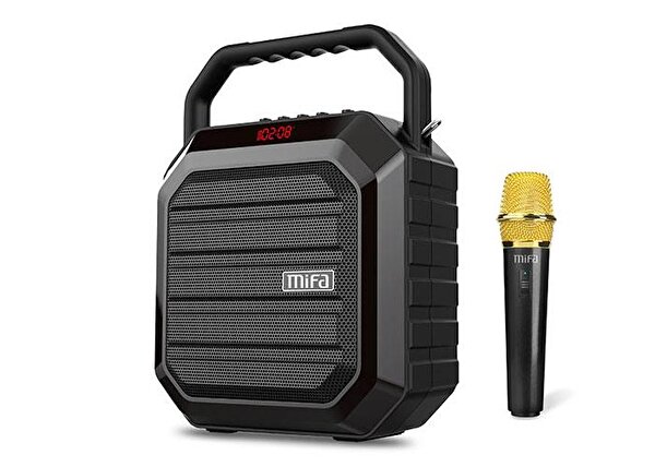 Mifa Mifa M100 Plus 15W Siyah Kablosuz Mikrofonlu Bluetooth Toplantı Anfisi