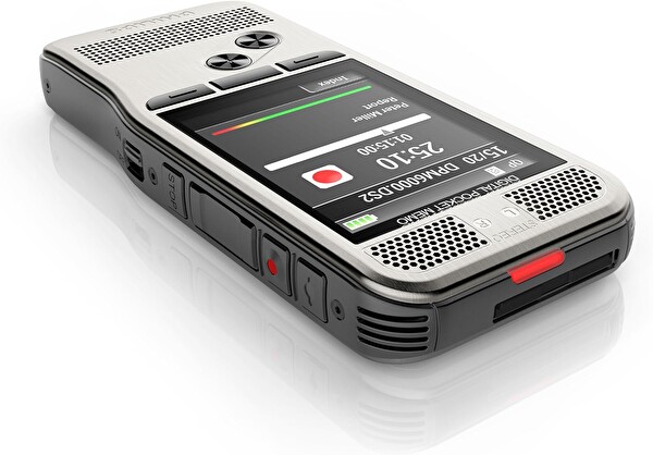 Philips DPM6000 Basma Düğmesiyle Çalıştırılabilen Dijital Not Defteri Ses Kaydedici