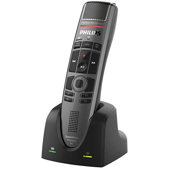 Philips Philips Speechmike Premium Air Basmalı Düğme Kablosuz Dikte USB Mikrofon