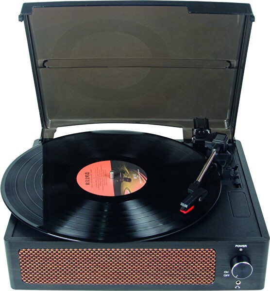 Ktools N-JOY Toz Koruma Kapaklı Wireless Bağlantılı Tüm Plakları Çalar Pikap