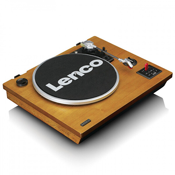 Lenco LS-55 Ahşap Dahili Hoparlörlü Bluetooth Pikap