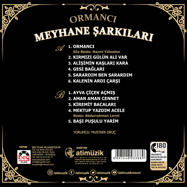Meyhane Şarkıları - Ormancı