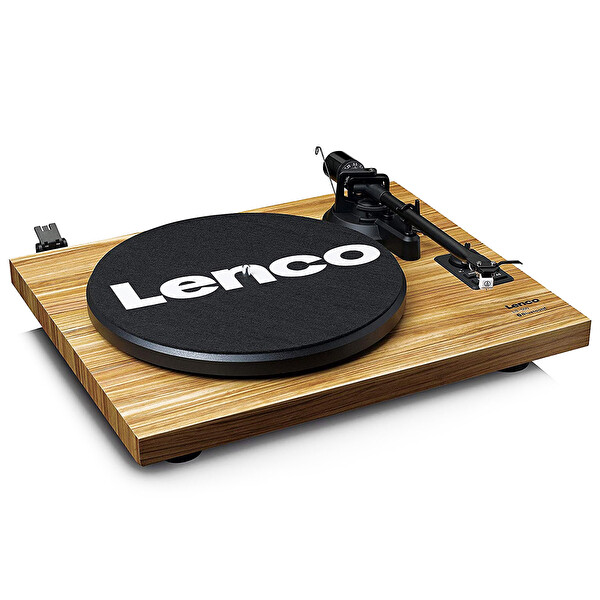 Lenco LS-500OK Ahşap Harici Hoparlörlü Bluetooth Pikap