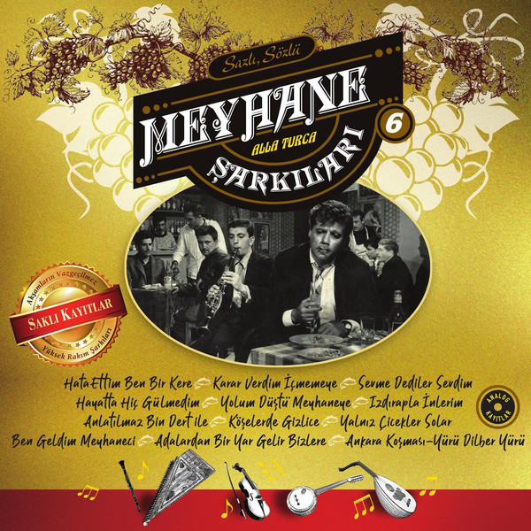 Sazlı Sözlü Meyhane Şarkıları Vol.6 Plak