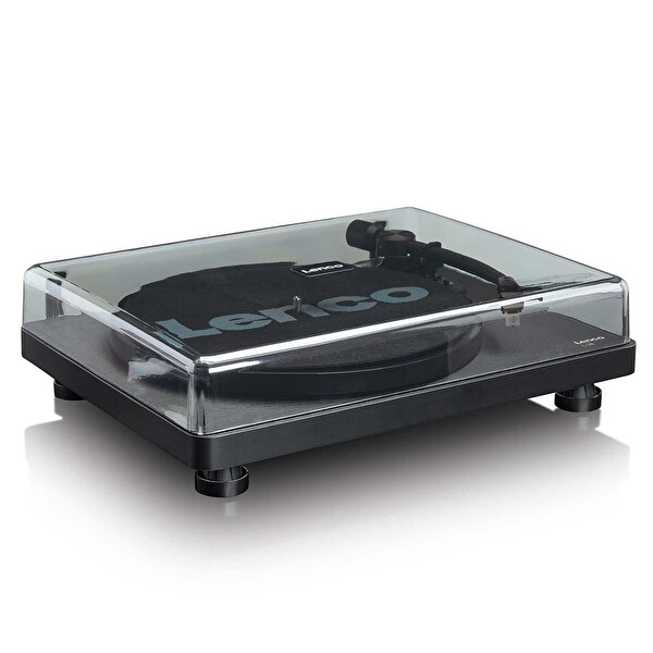 Lenco L-30BK Turntable - MMC Kartuşlu Ahşap Siyah Pikap