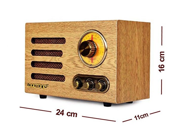 Looptone DSY-HR08 Retro Espresso Radyo