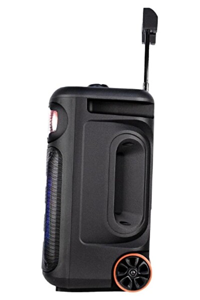 Midex MXR-1100 Taşınabilir Seyyar Mikrofonlu 1100 W Işıklı Akülü Ses Sistemi Hoparlör