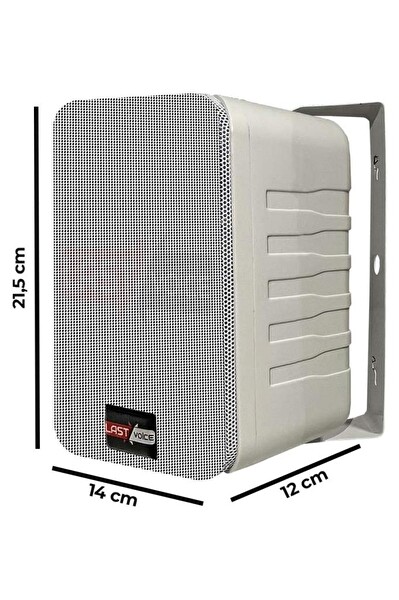 Lastvoice Soft Plus Paket-4 Hoparlör ve Amfi Mağaza Ses Sistemi