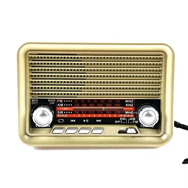 Flagen Mini Taşınabilir Bluetooth Hoparlör Radyo USB ve TF Kart Girişli Şarjlı Müzik Ses Sistemi