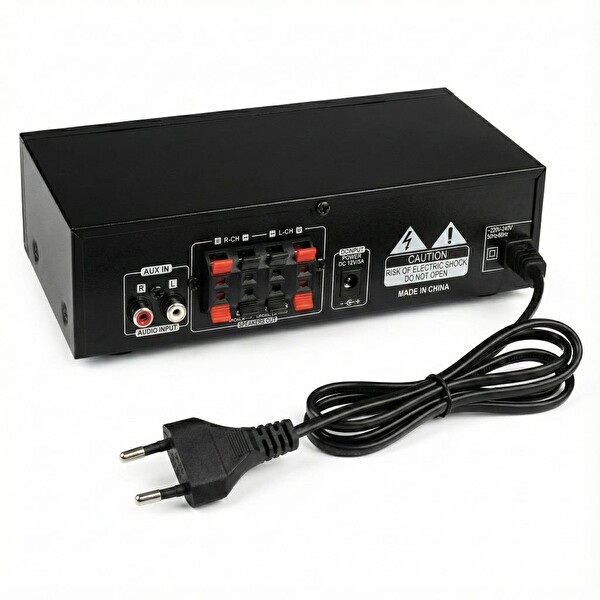 Rose FR-007A 2x50 W USB-SD-Bluetooth Trafosuz Mini Amfi