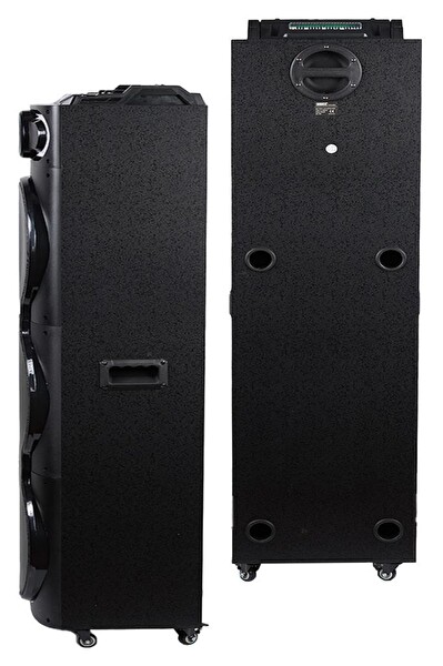 Midex MXR-2500 Mikrofonlu Portatif Taşınabilir Ses Sistemi Hoparlör 2500W (Radyo Bluetooth)