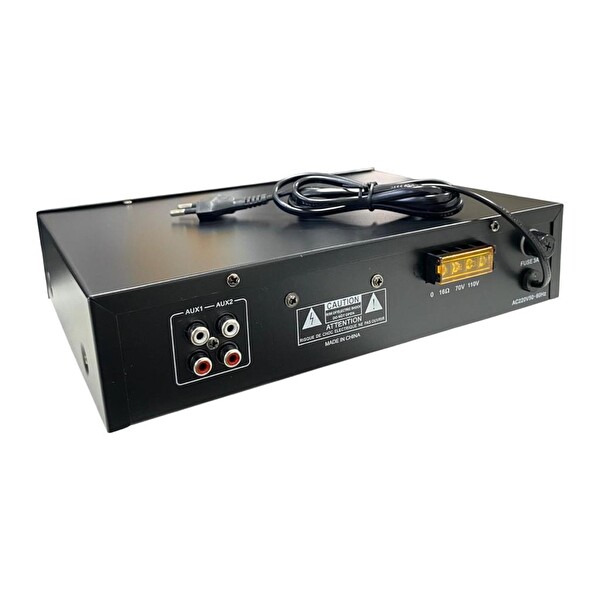 Rose FR-601U 100W USB-SD-Bluetooth Mono Hat Trafolu Amfi