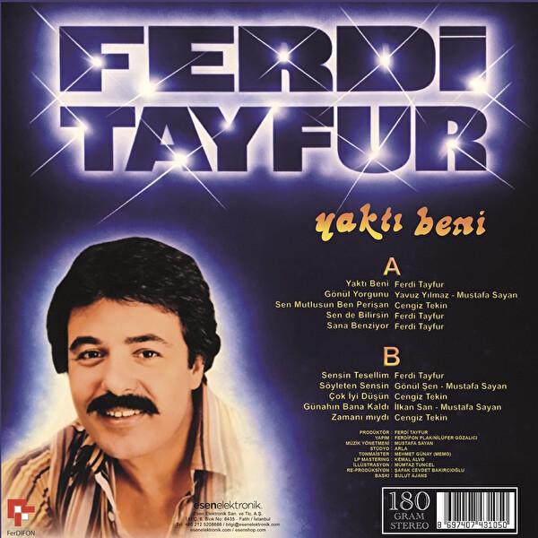 PAL Ferdi Tayfur - Yaktı Beni Plak