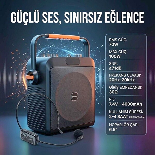 Rose Voice HP-503 6.5