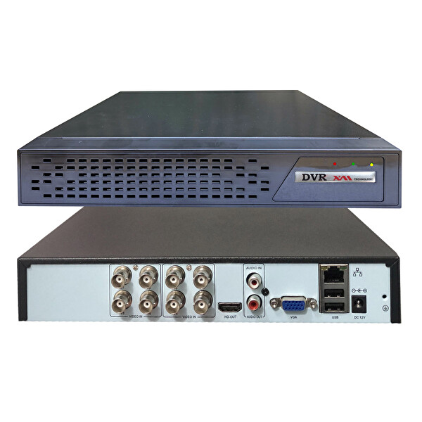 Bises 6 Kameralı Yüz Tanımalı Hareket Algılayan 5 MP Lens 36 IR LED İç Mekan Güvenlik Kamerası Seti BS D136