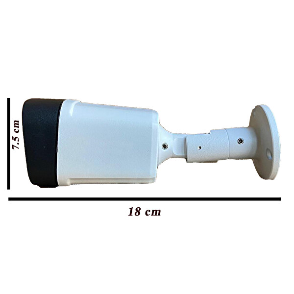 Bises 10'lu 5 Megapiksel Sony Lens 1080p 36 IR LED Metal Kasa Güvenlik Kamerası Seti BS 236