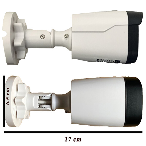 Bises 5 Megapiksel Lens 1080p Gece Renkli Gösteren Plastik Kasa Güvenlik Kamerası BS504W