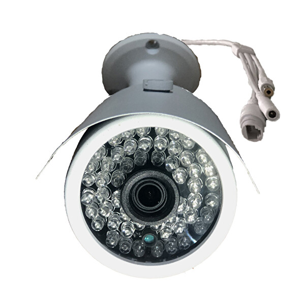 Bises 3'lü 500 GB HDD Daha Fazla Kayıt 5 MP 1940p Sensör 6 Megapiksel Sony Lens Metal Kasa IP Güvenlik Kamerası Seti BS 748IP