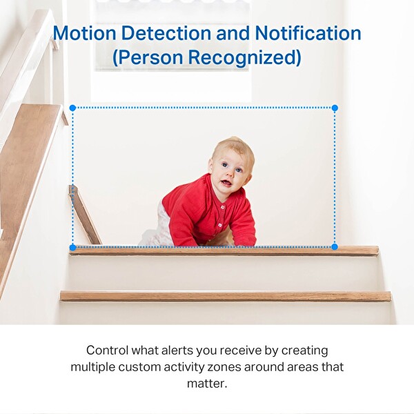 TP-Link Tapo C211 2K 3 MP Yatay ve Dikey Ev Güvenliği Wi-Fi Kamerası - 64 GB Kioxia Exceria Micro SDXC