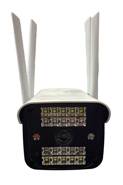 Yoosee Polis Çakarlı Kablosuz Wi-Fi IP 1080p FHD Suya Dayanıklı Dış Mekan Mobese Kasa Ev Güvenlik Kamerası