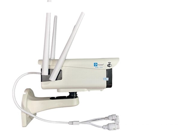 Yoosee Polis Çakarlı Kablosuz Wi-Fi IP 1080p FHD Suya Dayanıklı Dış Mekan Mobese Kasa Ev Güvenlik Kamerası