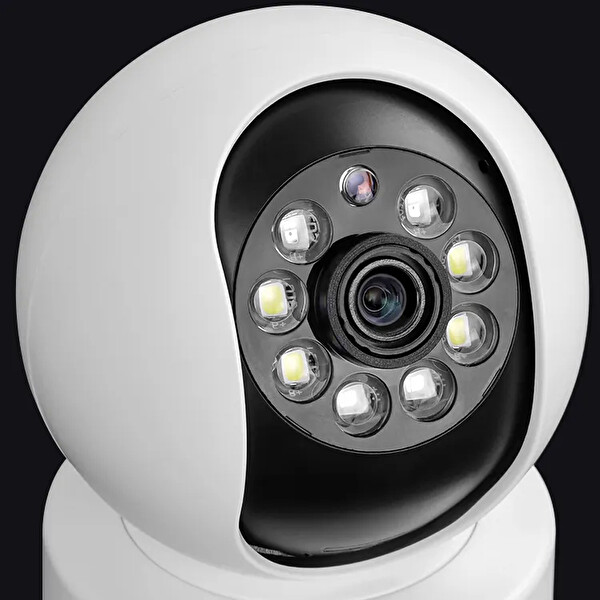 Yoosee YS-13-PRO Çift Kameralı 5MP Full HD Pet Bebek Ev ve Ofis için Kaliteli Ekonomik Güvenlik Kamerası