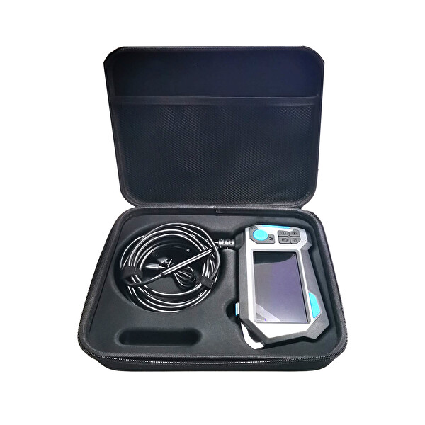 Yoosee YS-360-YILAN 360 Derece Döndürülebilir Çift Kameralı HD Monitörlü 5M Sert Tel Kablolu Yılan Kamera