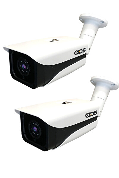 IDS 5 MP Lensli 1080p Fullhd AHD Su Geçirmez Gece Görüşlü Güvenlik Kamerası 2 Adet DS-7070HD2