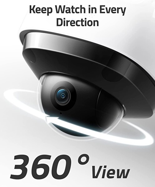 Eufy Security S330 2 Pro 360 Derece Projektör Kamera B0967TSRBM