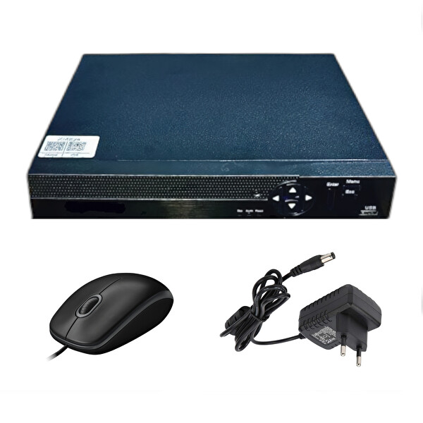 Qromax 10 Kameralı Set - Gece Renkli Gösteren Hareket Algılayan 5MP SONY Lensli 4 Ultra Warm Ledli Kamera Seti 2304W-9016