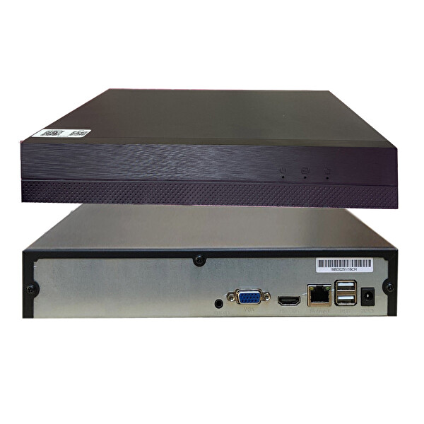 Qromax 10 Kameralı Set - 5 Mp 1940P Sensör 6 Megapiksel Sony Lens Metal Kasa IP Güvenlik Kamerası Seti IP-10