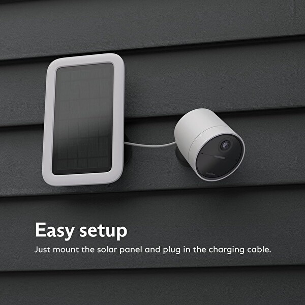 SimpliSafe Dış Mekan Güvenlik Kamerası İçin Güneş Paneli