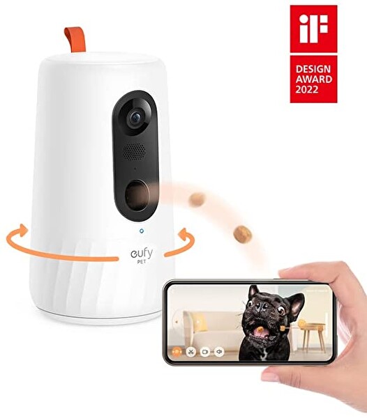 Eufy 360 Derece Köpekler ve Kediler İçin Pet Kamera