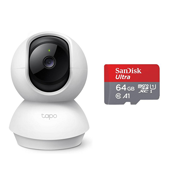 TP-Link Tapo C200 Full HD 1080P Gece Görüşlü Wi-Fi Kamera +