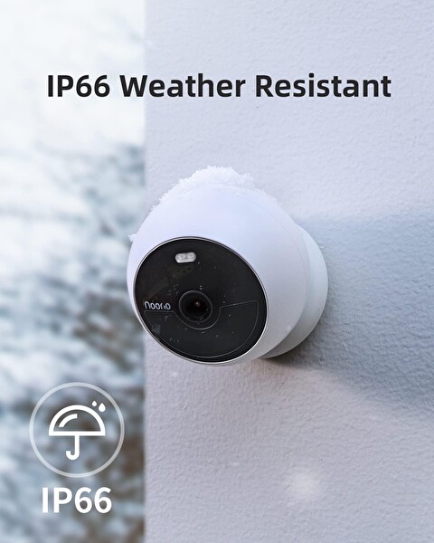 Noorio B210 2K Güneş Panelli Güvenlik Kamerası