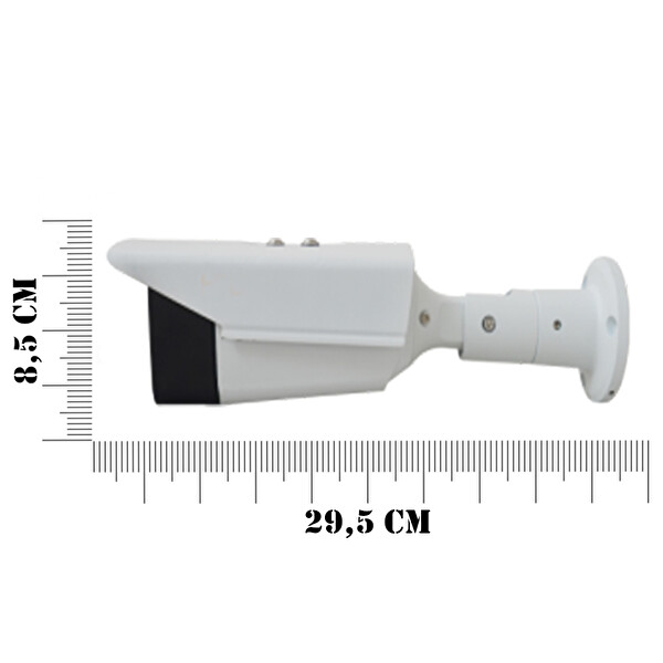 Qromax 14 Kameralı Set - Gece Renkli Gösteren Hareket Algılayan 5MP SONY Lensli 4 Ultra Warm Ledli Kamerası Seti 2304W-9016