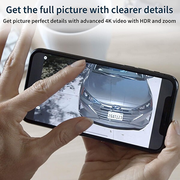 Arlo Ultra 2 Spotlight Kablosuz Ev Güvenlik Kamerası Eklenti - Siyah