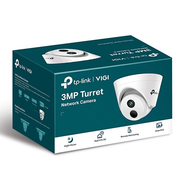 TP-Link VIGI C400HP-4MM 3MP IR Dome IP Kamera (1/2.7