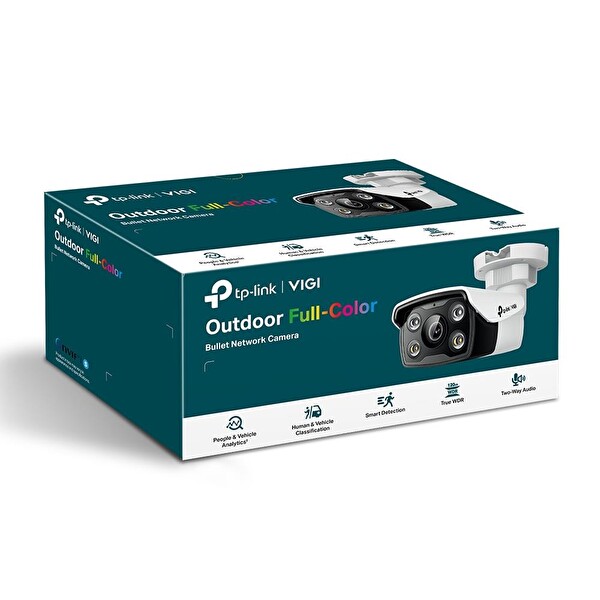 TP-Link VIGI C350 4MM 5MP Full-Color Bullet IP Kamera (1/2.7