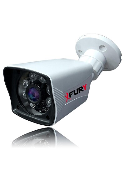 Fury 5 MP 3.6 MM Lensli 1080P 2 MP Görüntü 6 Atom LED Gece Görüşlü Full HD Güvenlik Kamerası 5525