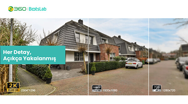 Botslab 360 W311 Beyaz Outdoor Kamera