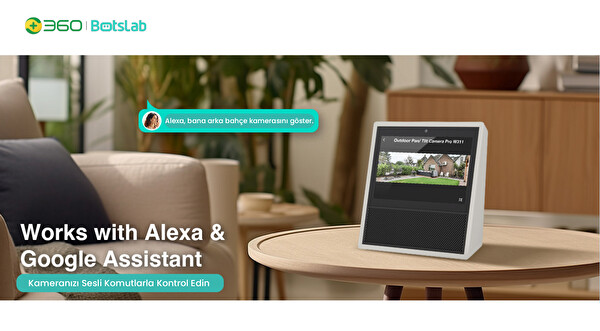 Botslab 360 W311 Beyaz Outdoor Kamera